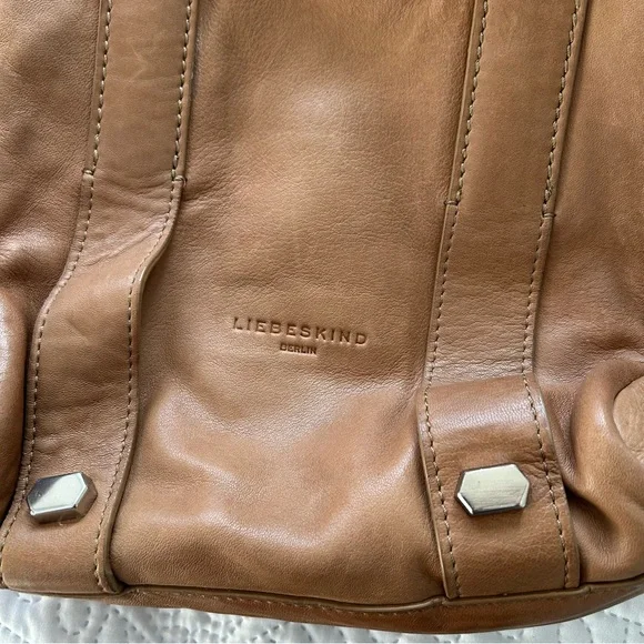 Liebeskind Brown Leather Shoulder Bag - Picture 3 of 11